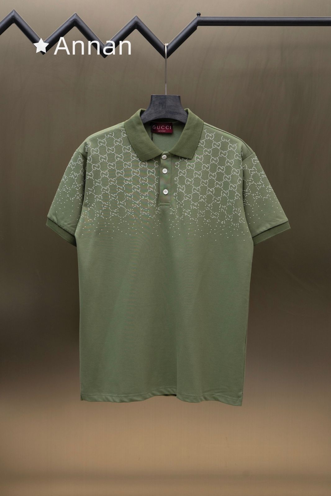 人気商品 ★★ 新品 タグ付 GUCCI グッチ ポロシャツ 半袖シャツ POLO メンズ レディース ユニセックス カジュアル