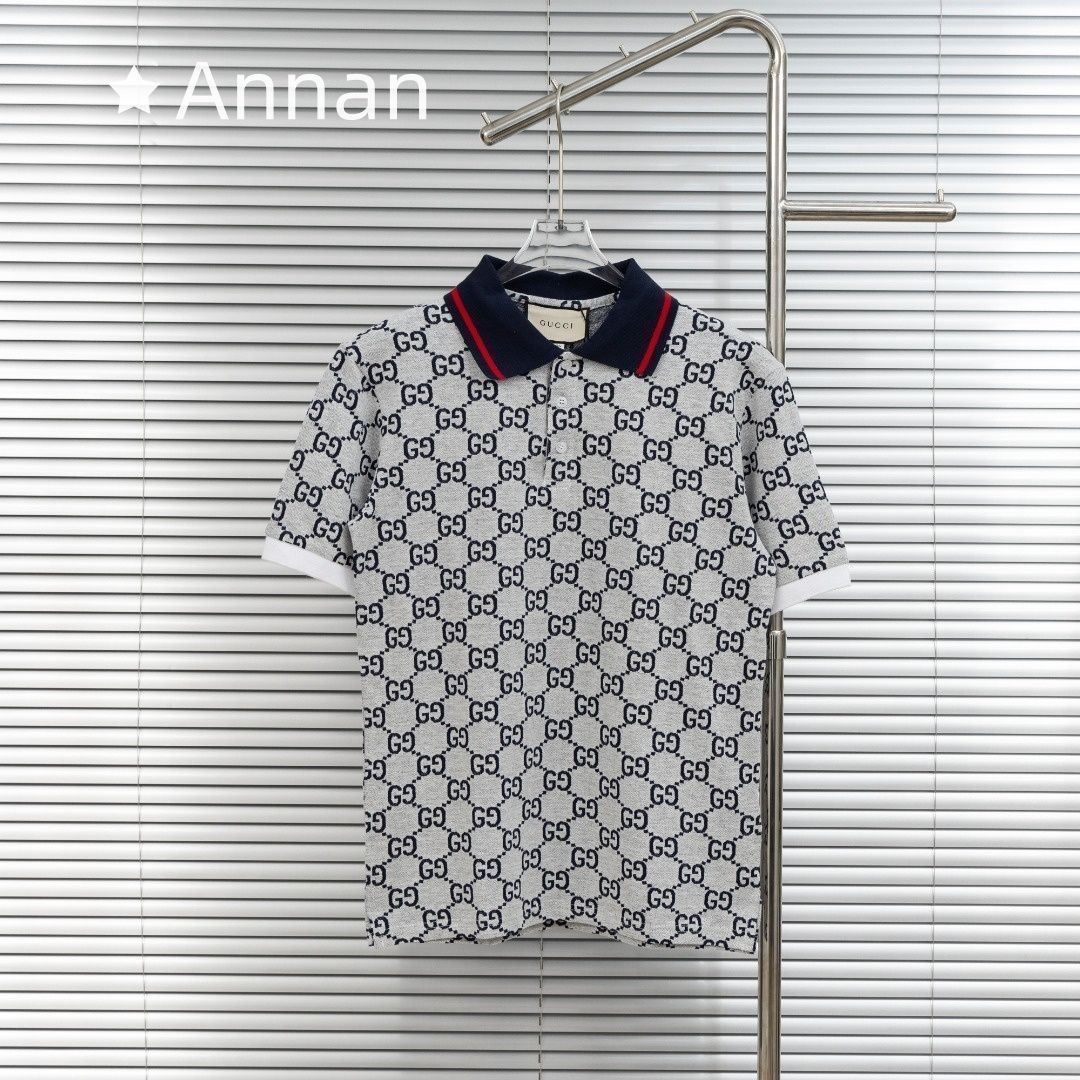お洒落 即完売 新品！新品 タグ付 GUCCI グッチ ポロシャツ 半袖シャツ POLO メンズ レディース ユニセックス カジュアル