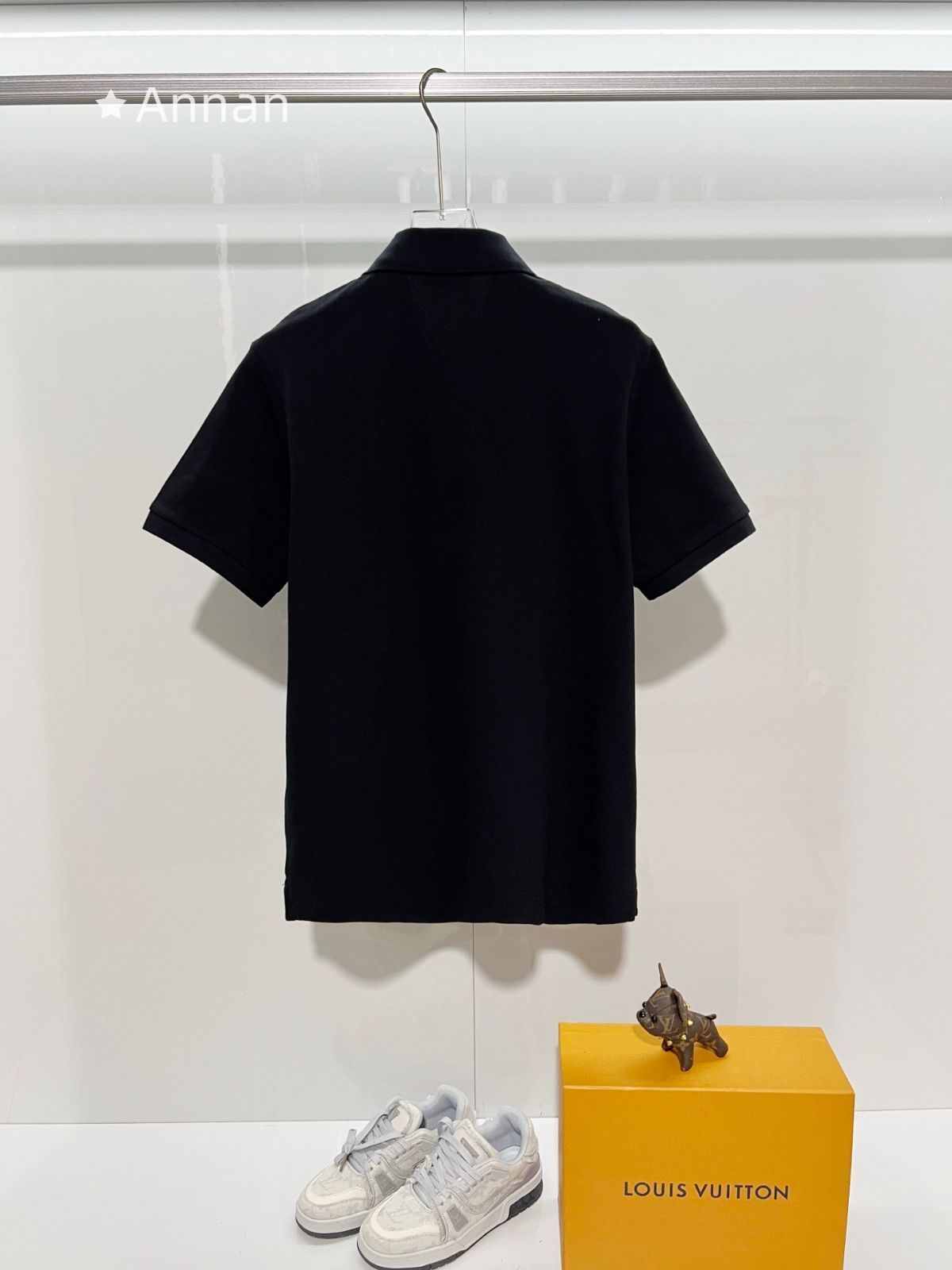 人気 極美品新品 タグ付 MIUMIU ミュウミュウ ポロシャツ 半袖シャツ