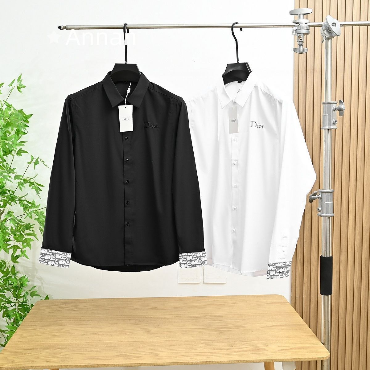 綺麗 ★★ 新品 タグ付 Christian Dior クリスチャンディオール長袖シャツ メンズ レディース ユニセックス カジュアル