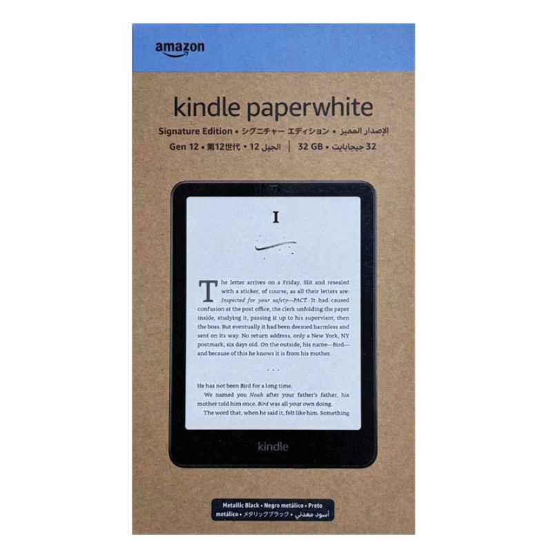 中古　Kindle Paperwhite Gen12 シグニチャーエディション (32GB) 7インチ　メタリックブラック