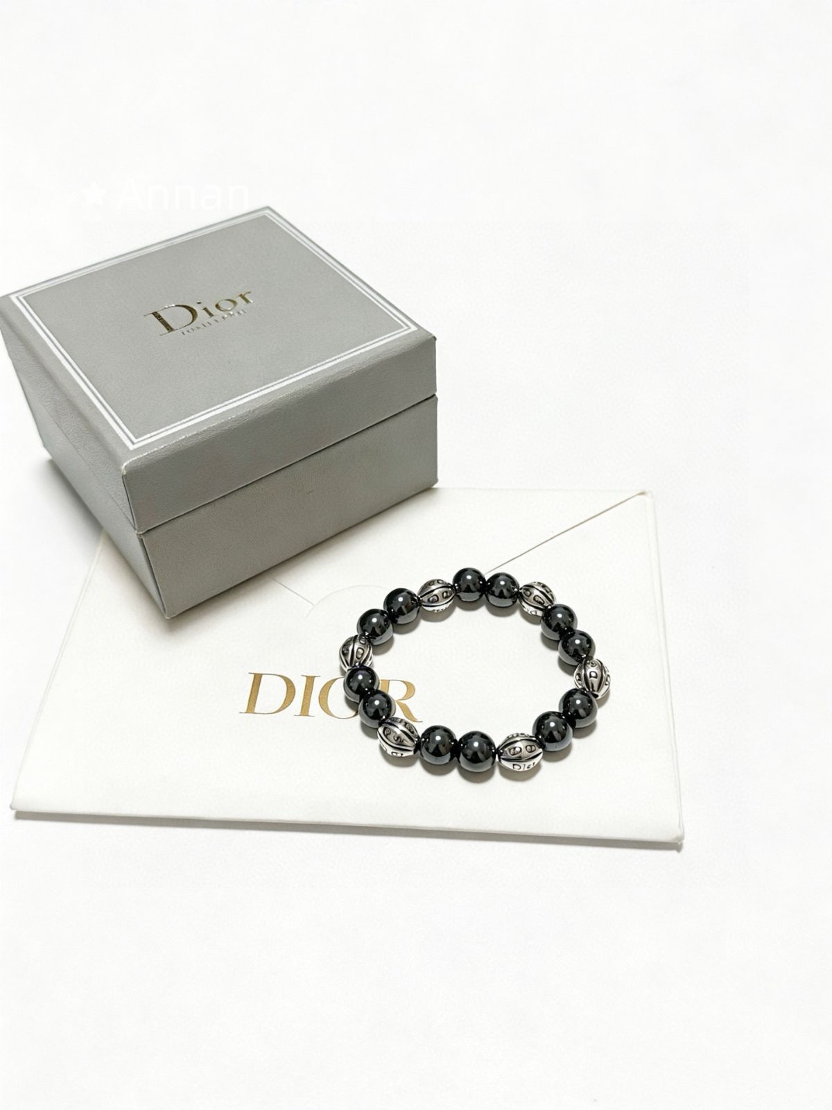 大人気 超美品 新品！新品 CHRISTIAN DIOR クリスチャン ディオール ブレスレット バングル リストバンド メンズ 結婚式 卒業式 清楚 イベント 入学式