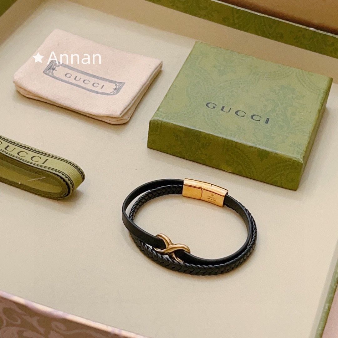 全新 限定価格 新品 GUCCI グッチ ブレスレット バングル リストバンド メンズ 結婚式 卒業式 清楚 イベント 入学式