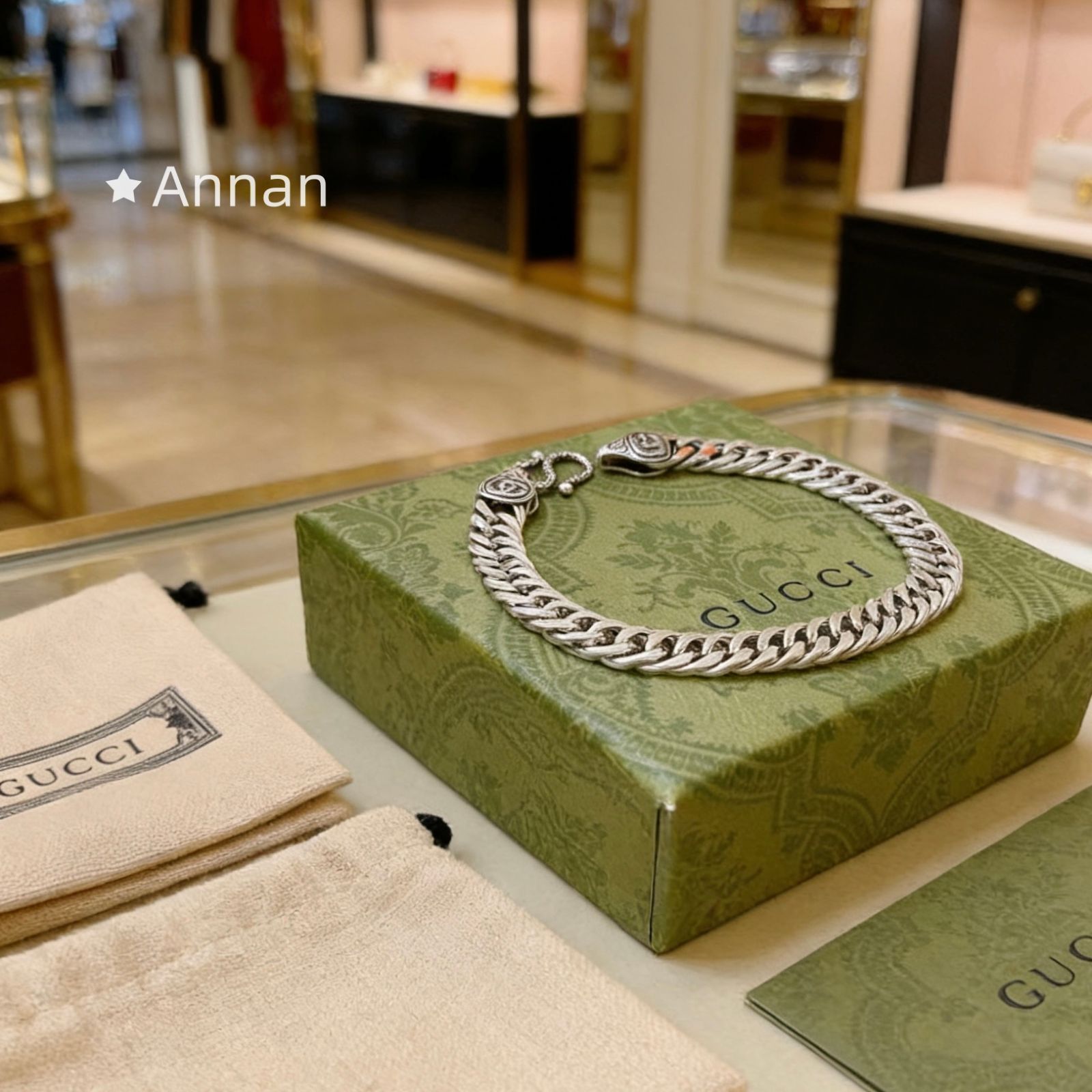 送料込☆送料込☆ 新品 GUCCI グッチ ブレスレット バングル リストバンド メンズ 結婚式 卒業式 清楚 イベント 入学式