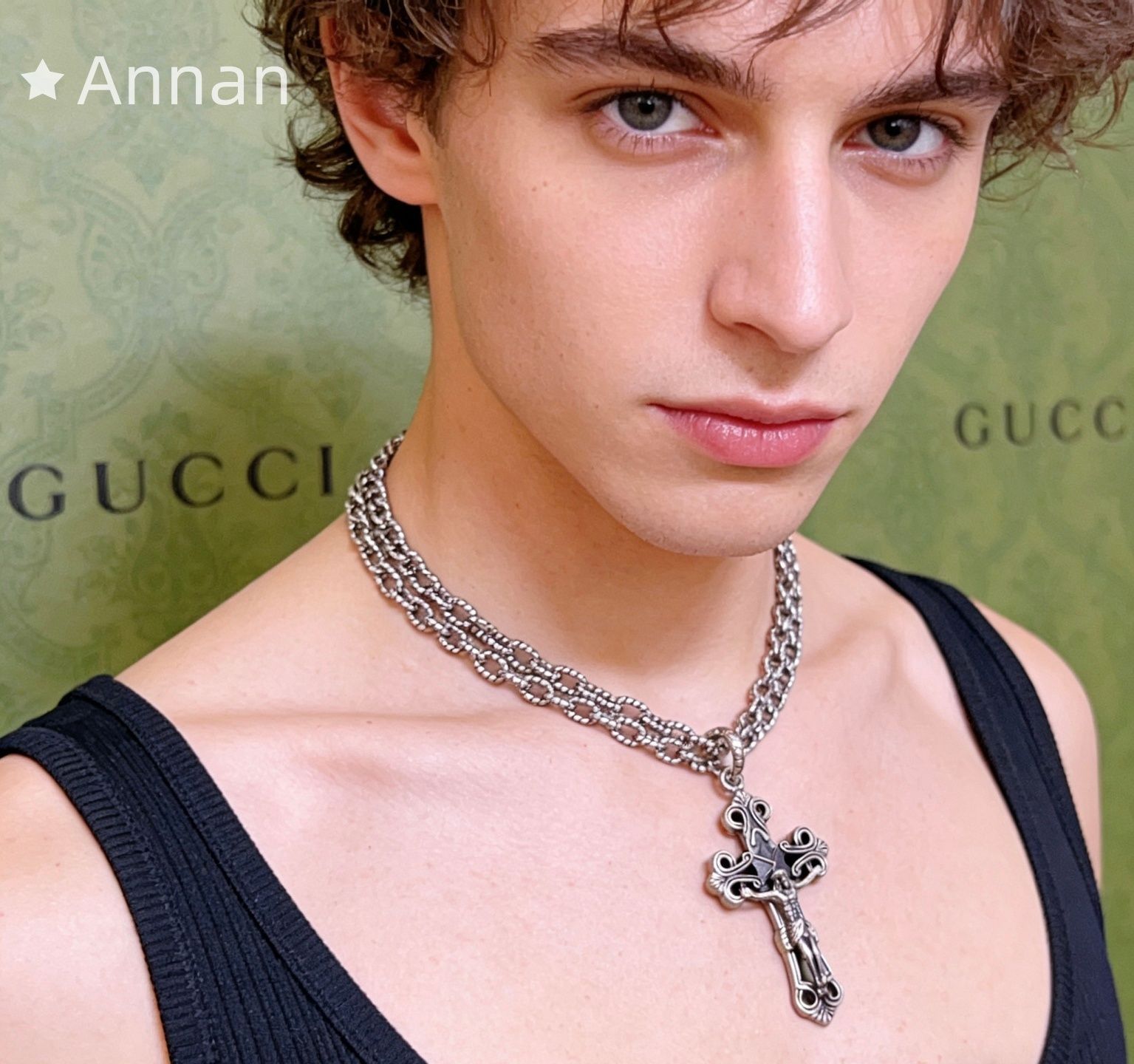 【特価】超美品 限定品 限界価格新品 GUCCI グッチ ネックレス ネックレス メンズ 結婚式 卒業式 清楚 イベント 入学式