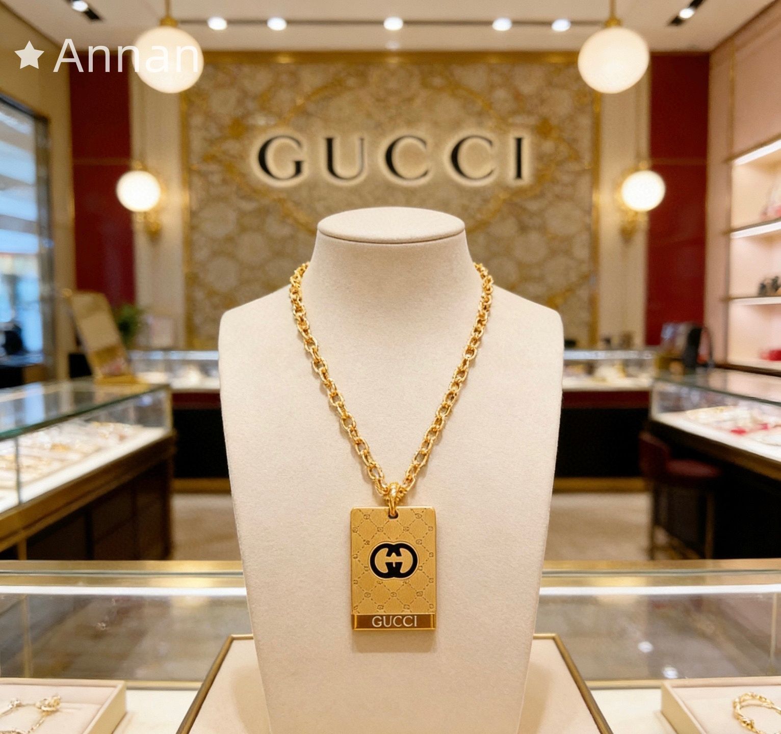 新型 激レア 新品 GUCCI グッチ ネックレス ネックレス メンズ 結婚式 卒業式 清楚 イベント 入学式