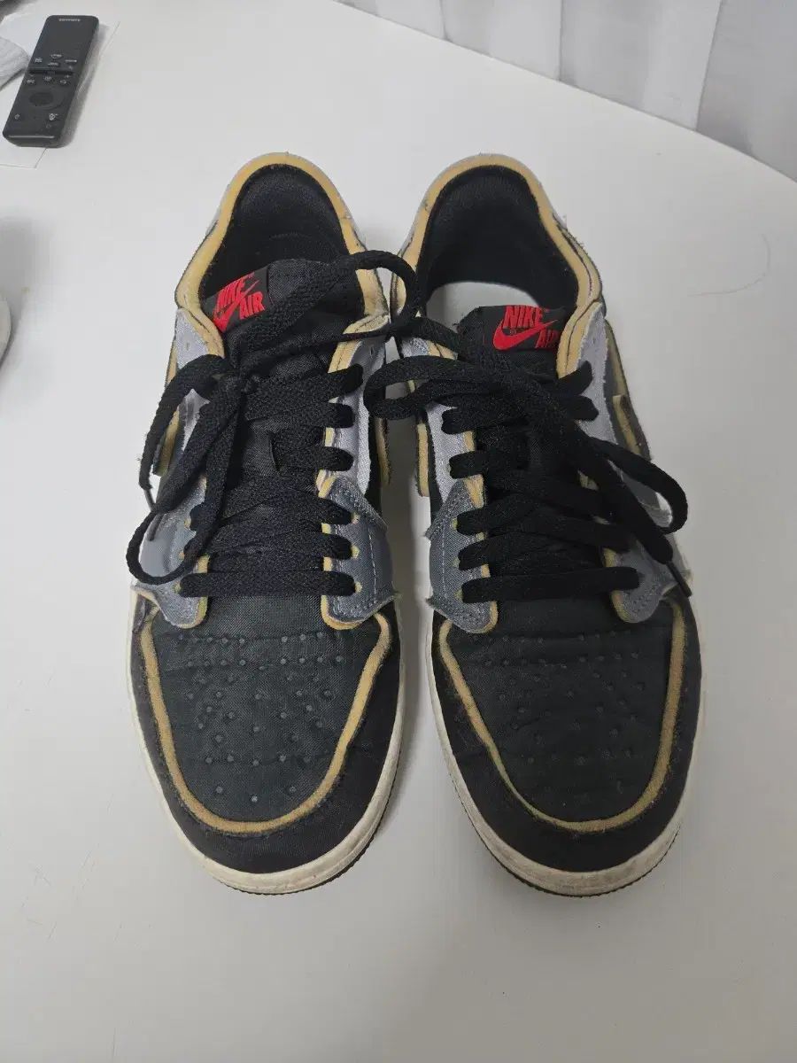 エア ジョーダン 1 レトロ ロー OG EX DARK SMOKE GREY 265