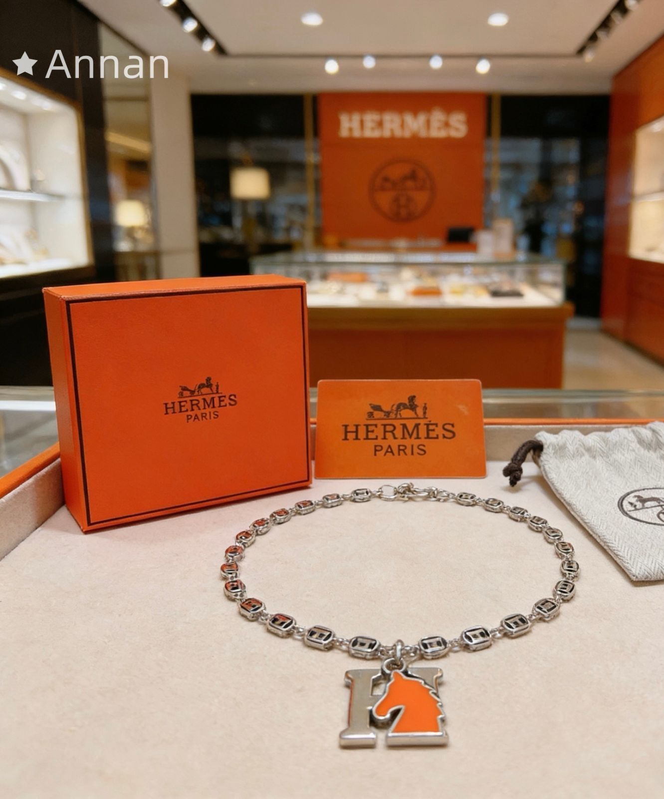 限定価格 本日特価 本日限定！新品 HERMES エルメス ネックレス メンズ 結婚式 卒業式 清楚 イベント 入学式