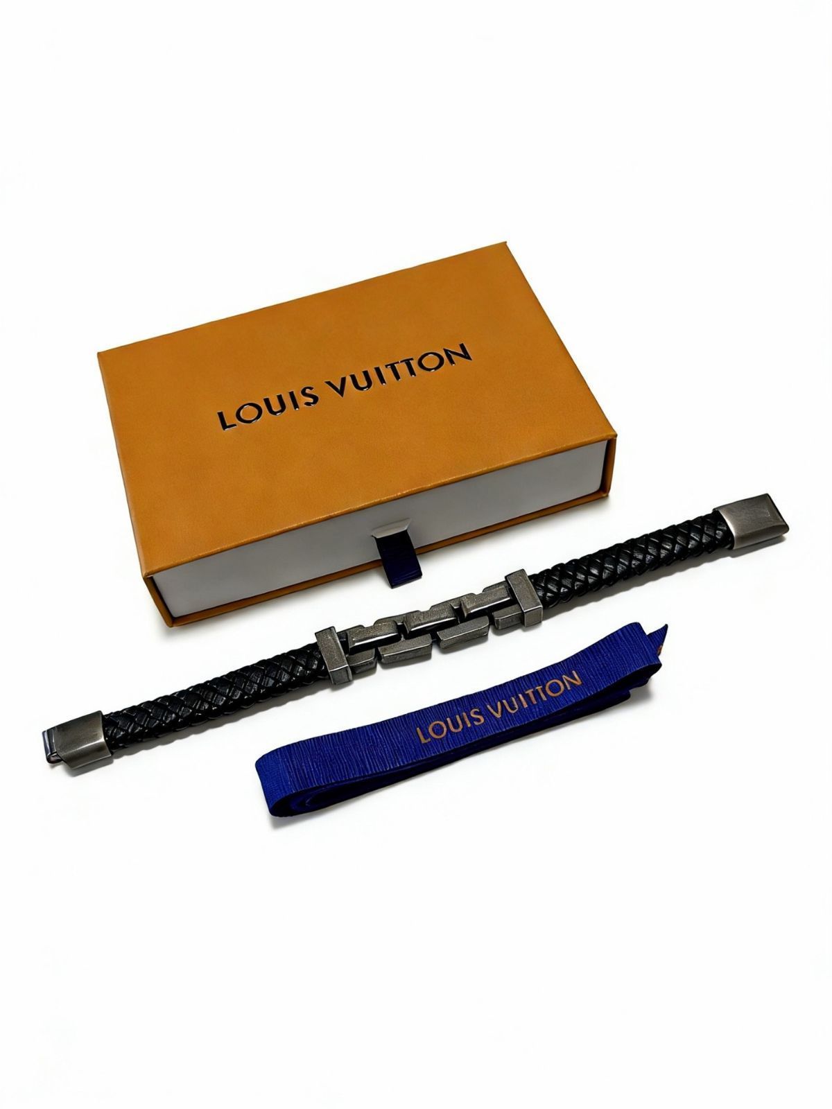 希少 新品 新品 LV LOUIS VUITTON ルイヴィトン ブレスレット バングル リストバンド メンズ 結婚式 卒業式 清楚 イベント 入学式