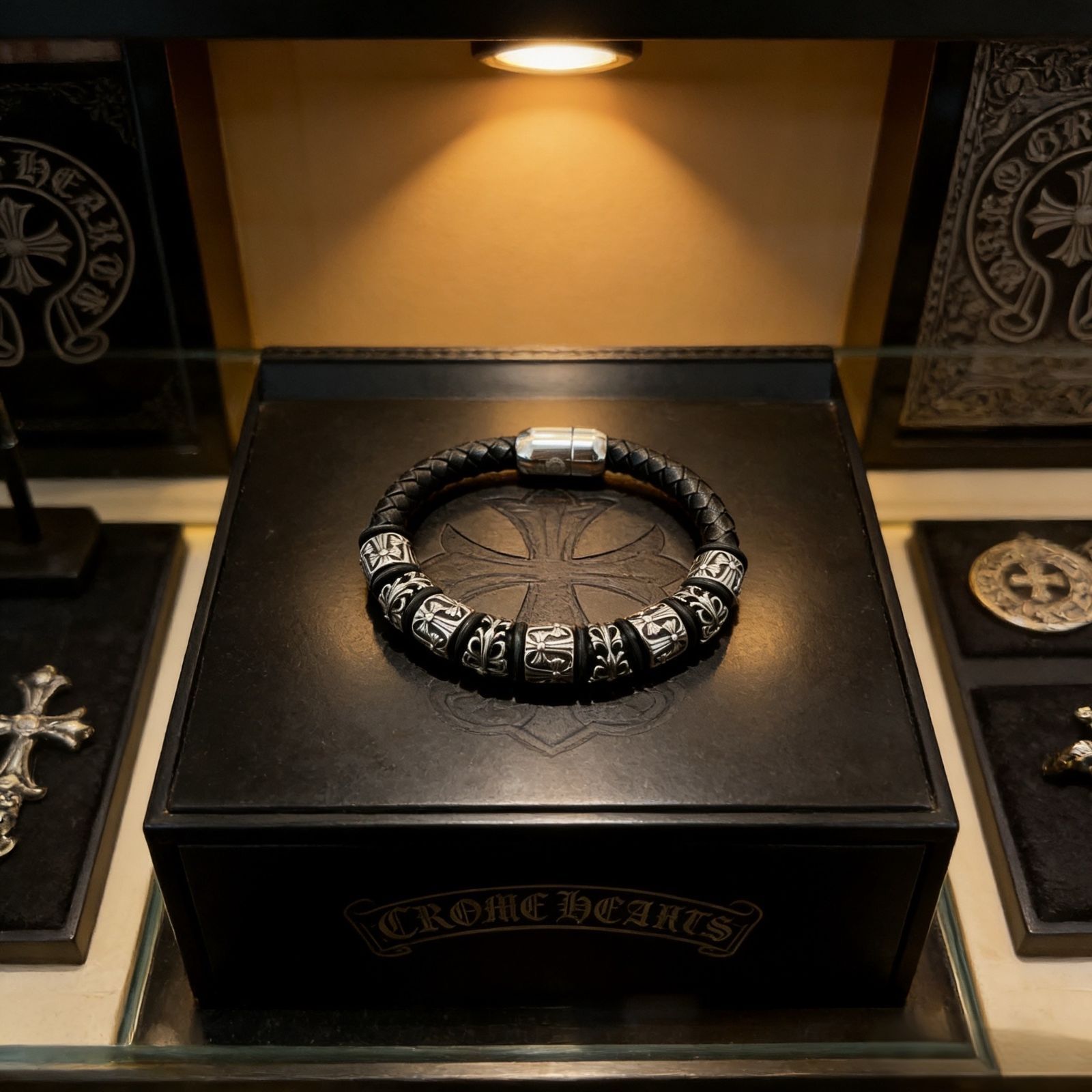 高級 人気商品新品 CHROME HEARTS クロムハーツ ブレスレット バングル リストバンド メンズ 結婚式 卒業式 清楚 イベント 入学式
