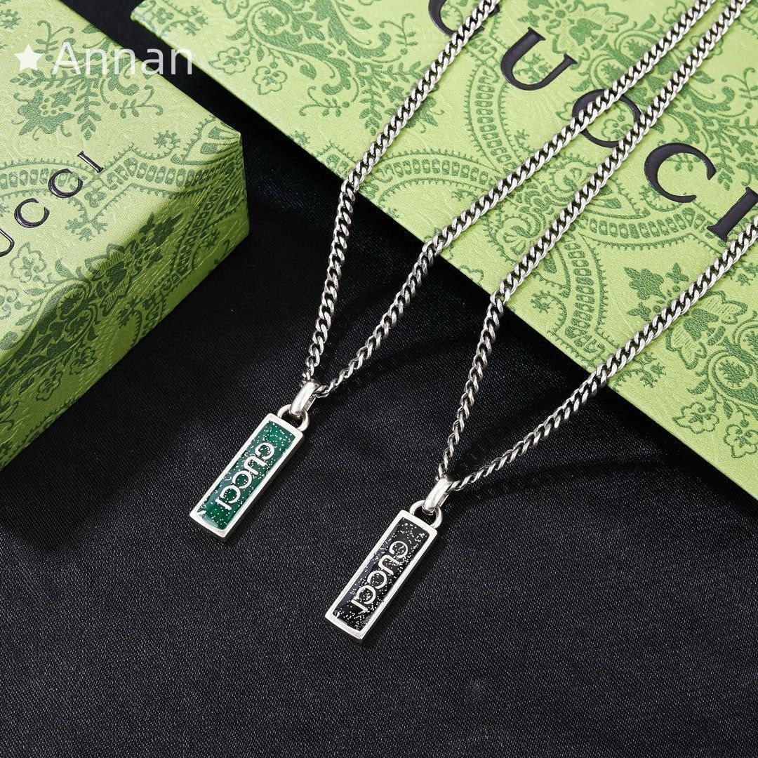 【未使用品】新品 GUCCI グッチ ネックレス メンズ 結婚式 卒業式 清楚 イベント 入学式