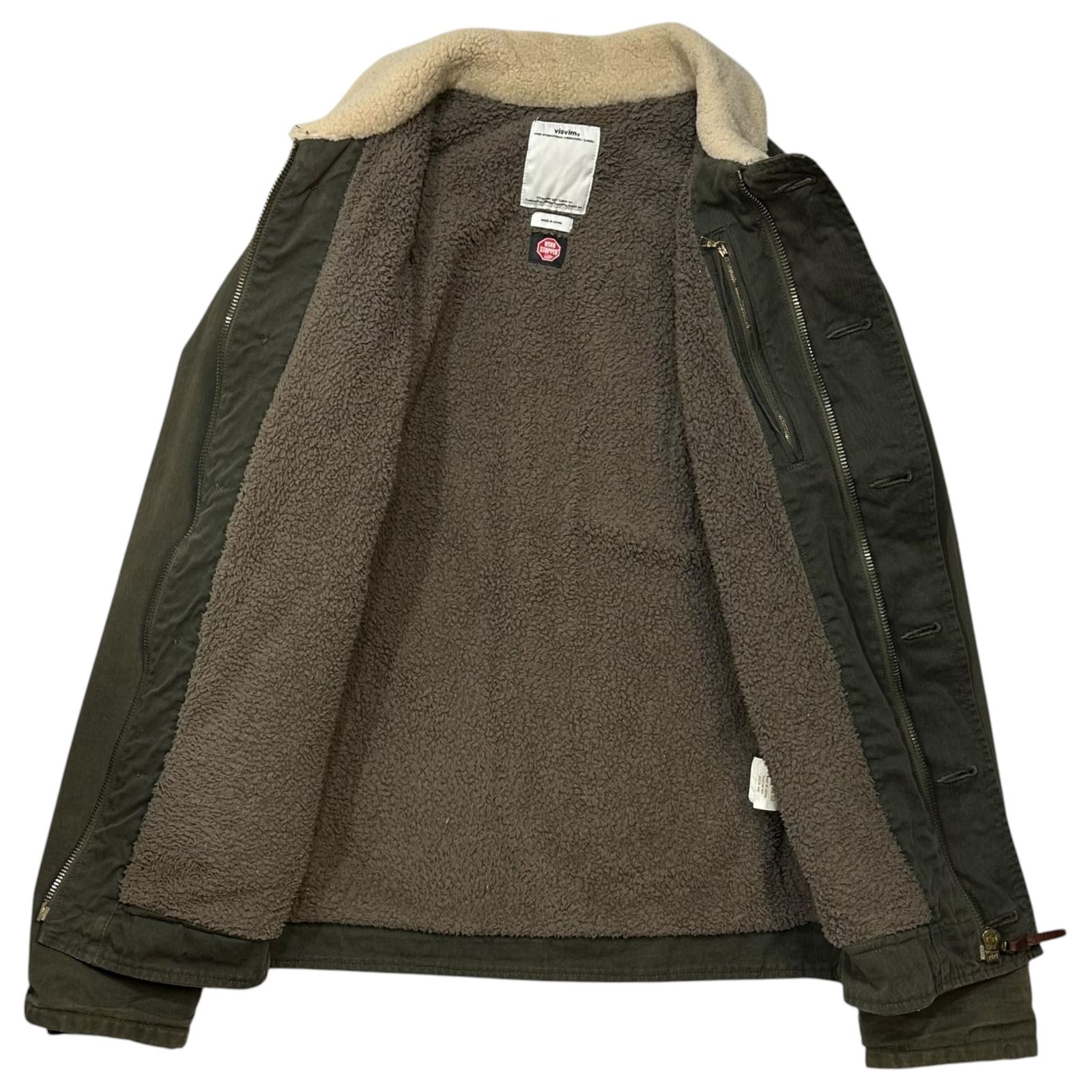 VISVIM(ビズビム/ヴィズヴィム) 15SS WINDSTOPPER DECKHAND JACKET 