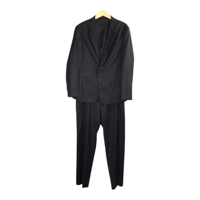 SUPREME 20ss LORO PIANA WOOL SUIT SET BLACK STRIPE JACKET サイズM PANTS サイズ32 シュプリーム ロロ ピアーナ ウール スーツ セットアップ 大名店