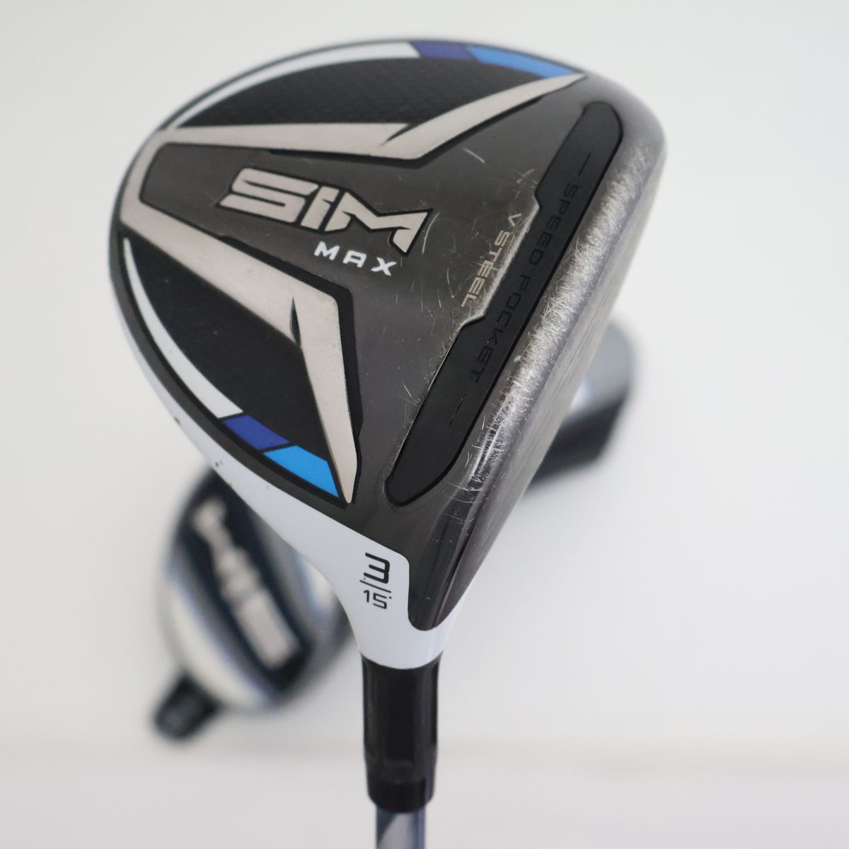 ●2020年モデル！テーラーメイド★SIM MAX フェアウェイウッド　3W　15°Speeder661 EVOLUTION6 カーボン　S　(89074　
