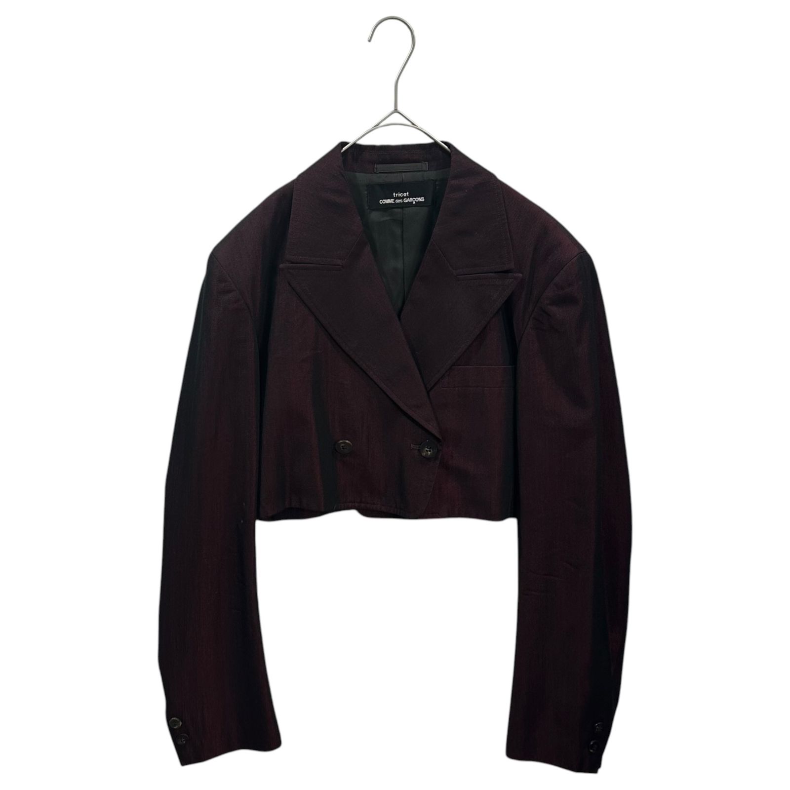 comme des garcons 短丈テーラードジャケット tricot COMME des GARCONS(トリココムデギャルソン) Short-length
