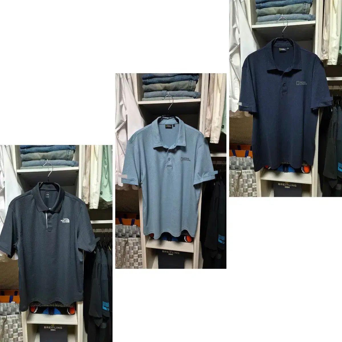 メンズ 半袖 カラーTシャツ ポロTシャツ 3枚 まとめ