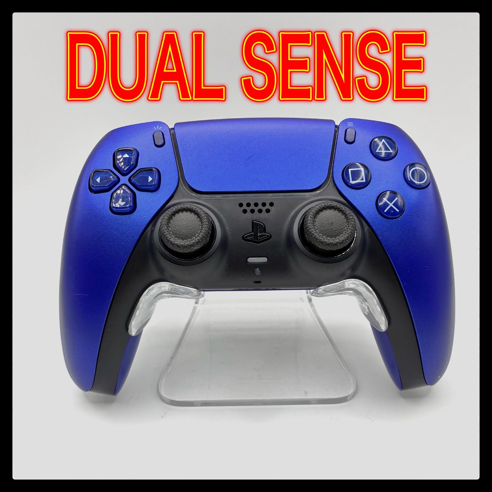 ps5コントローラー　dualsense デュアルセンス　コバルトブルー