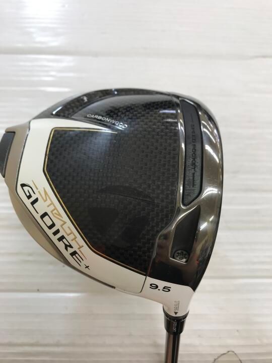 テーラーメイド　STEALTH GLOIRE+　9.5度　ディアマナ GT50　Sフレックス　ドライバー　中古【最短即日発送】