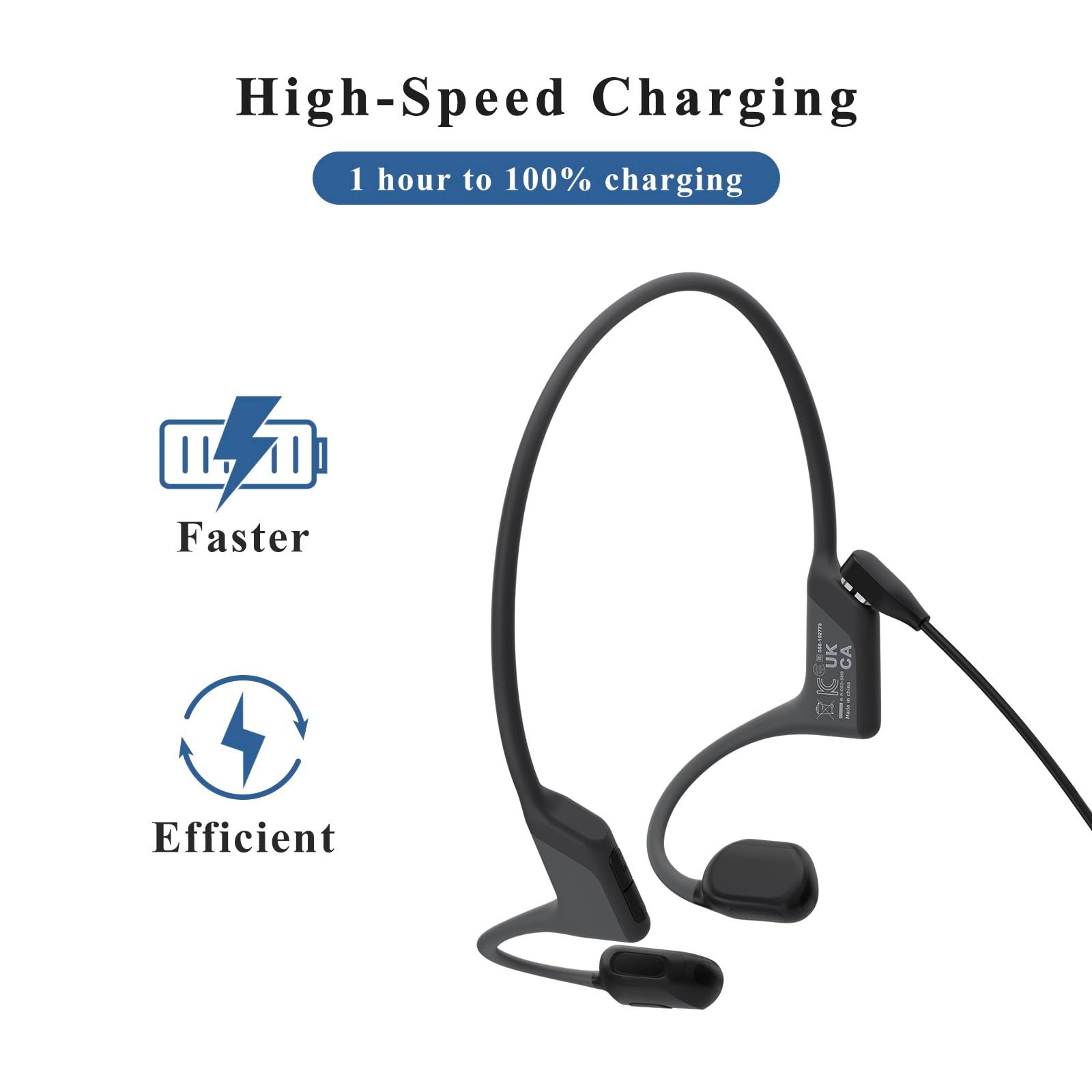 Shokz 充電ケーブル USB Type-C変換アダプタ1個 Shokz OpenRun Pro 
