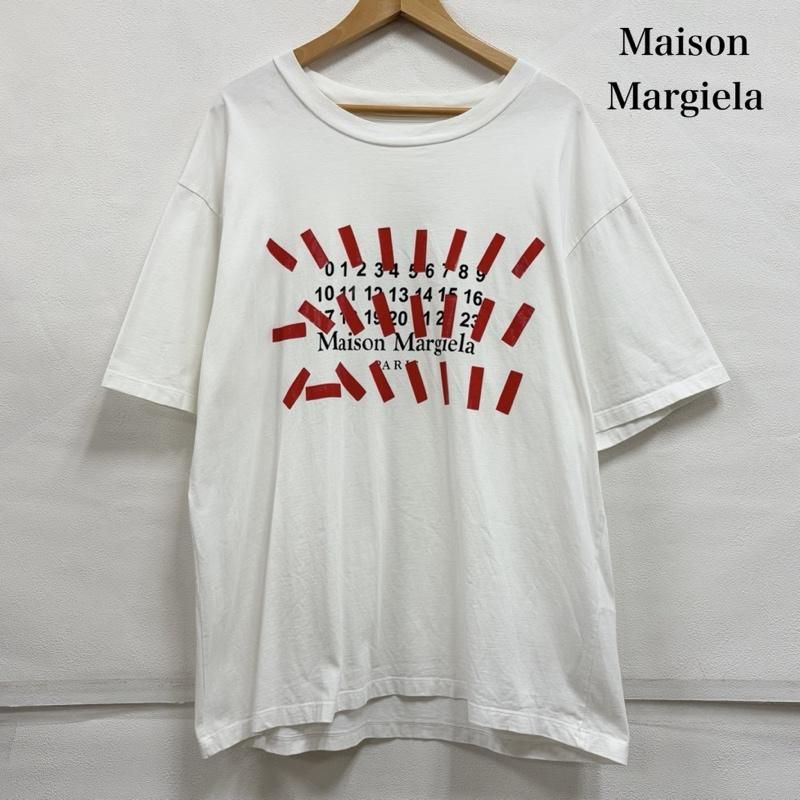 メゾン マルジェラ 21ss カレンダーロゴ プリント 半袖 Tシャツ オーバーサイズ S30GC0731 S23935 メンズ 46 ISItems【USED】【古着】【中古】50158802