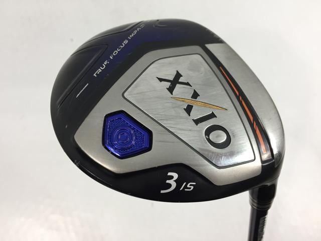 返品OK 【中古ゴルフクラブ】ダンロップ ゼクシオ10 テン (XXIO 10 X) フェアウェイ 2018 (ネイビー) MP1000 3W