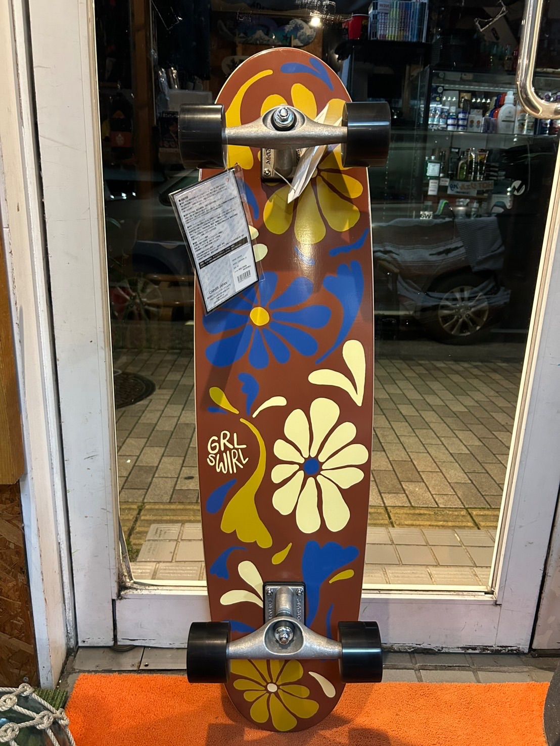 Carver カーバースケートボード、ロングボード中古品 CARVER】カーヴァー サーフ スケートボード 38inch LONGSWIRL ロング