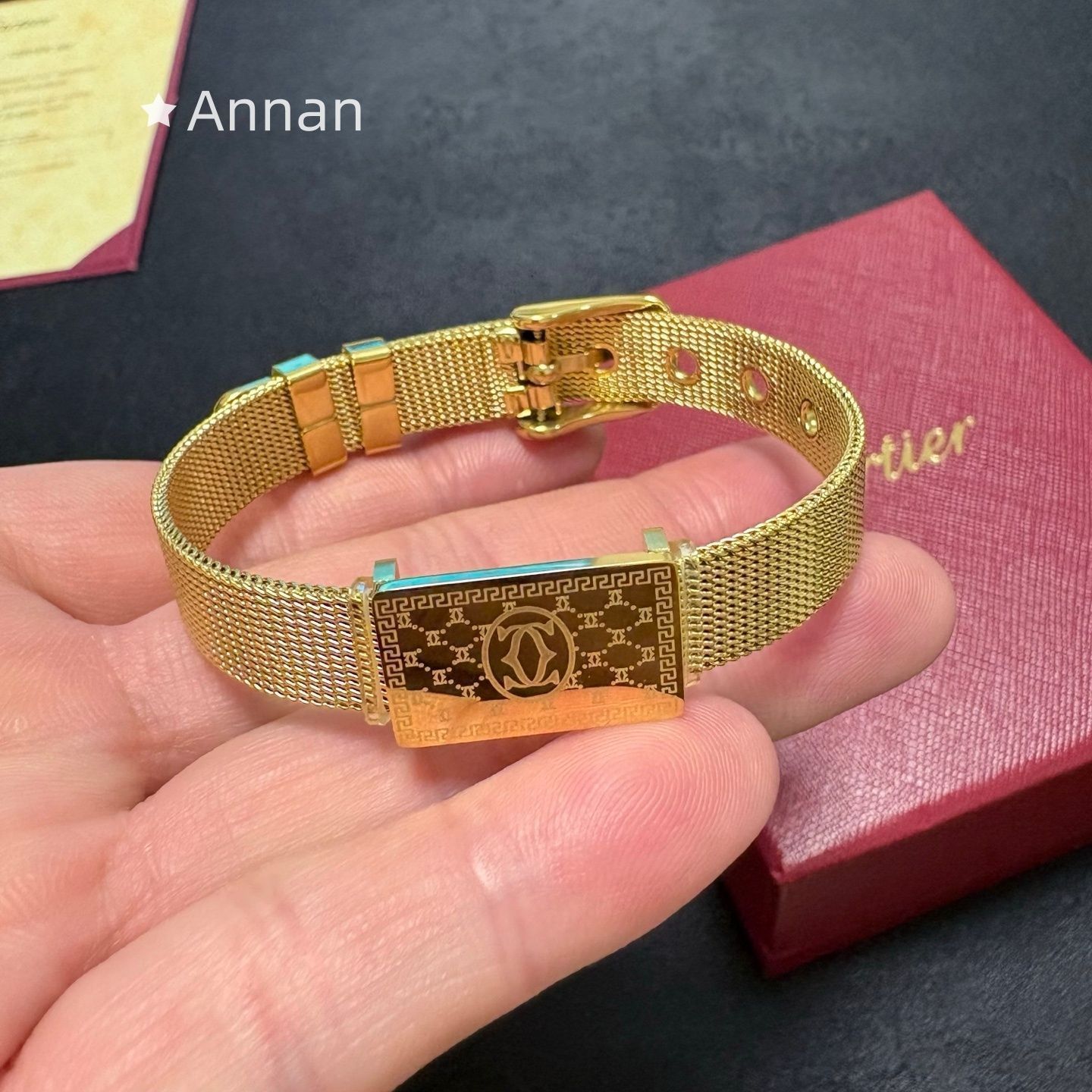 人気新品！新品 CARTIER カルティエ ブレスレット バングル リストバンド レディース 結婚式 卒業式 清楚 イベント 入学式 5,600円