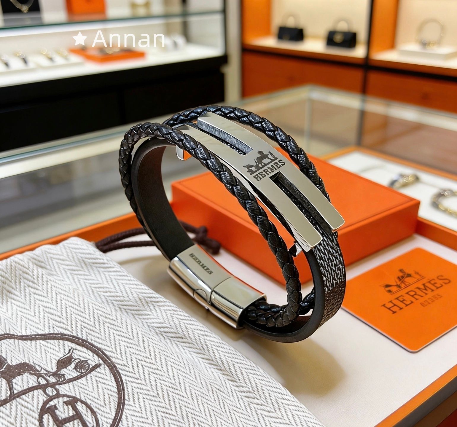 洒落 美品 ★★ 新品 HERMES エルメス ブレスレット バングル リストバンド レディース 結婚式 卒業式 清楚 イベント 入学式
