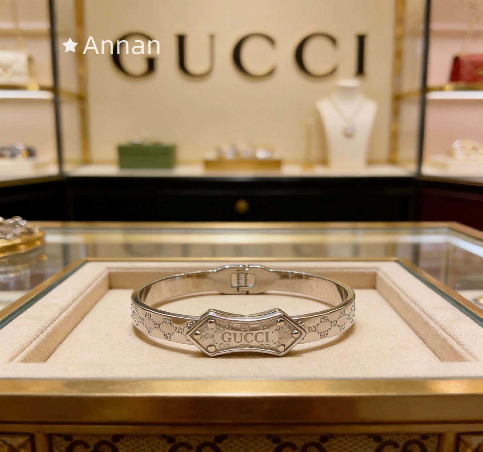 本日特価 本日限定！新品 GUCCI グッチ ブレスレット バングル リストバンド レディース 結婚式 卒業式 清楚 イベント 入学式