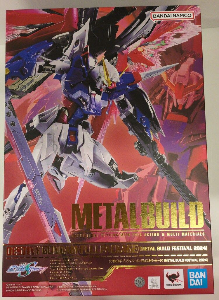 BANDAI SPIRITS METAL BUILD 機動戦士ガンダムSEED DESTINY デスティニーガンダム(フルパッケージ) METAL BUILD FESTIVAL 2024