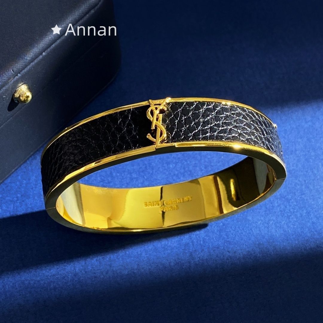 【限定】送料無料新品 YSL Yves Saint Laurent イヴ サンローラン ブレスレット バングル リストバンド レディース 結婚式 卒業式 清楚 イベント 入学式
