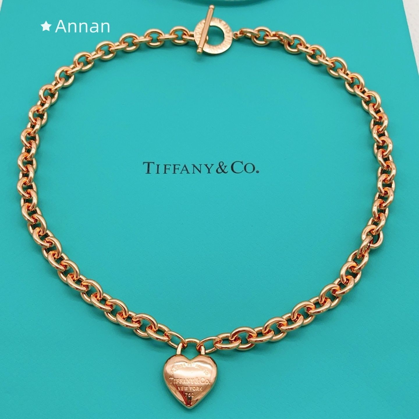 現行限定未使用に近い 新品 TIFFANY & CO. ティファニー ネックレス レディース 結婚式 卒業式 清楚 イベント 入学式