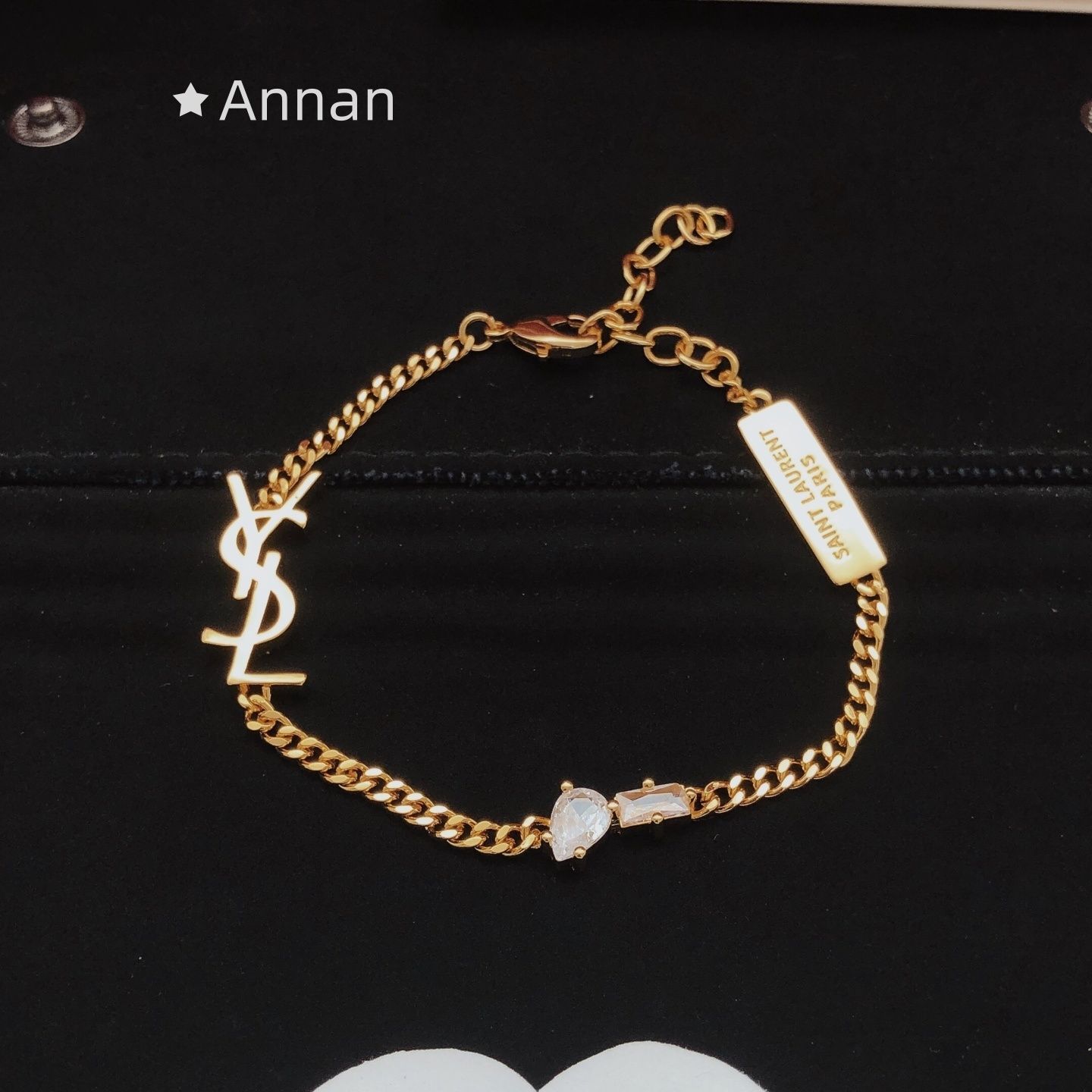 お洒落 極美品 新品 YSL Yves Saint Laurent イヴ サンローラン