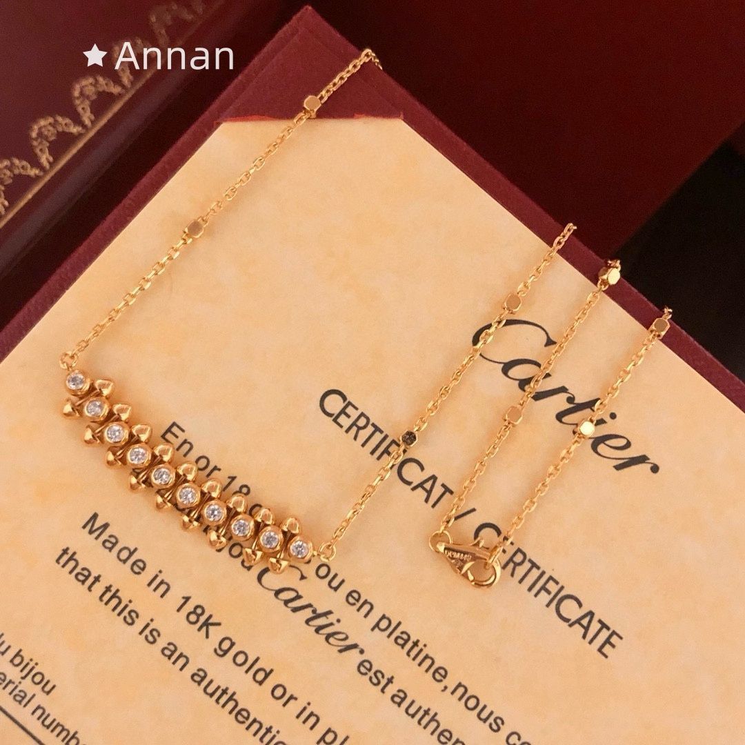 超極SSS美品 良品新品 CARTIER カルティエ ネックレス レディース 結婚式 卒業式 清楚 イベント 入学式