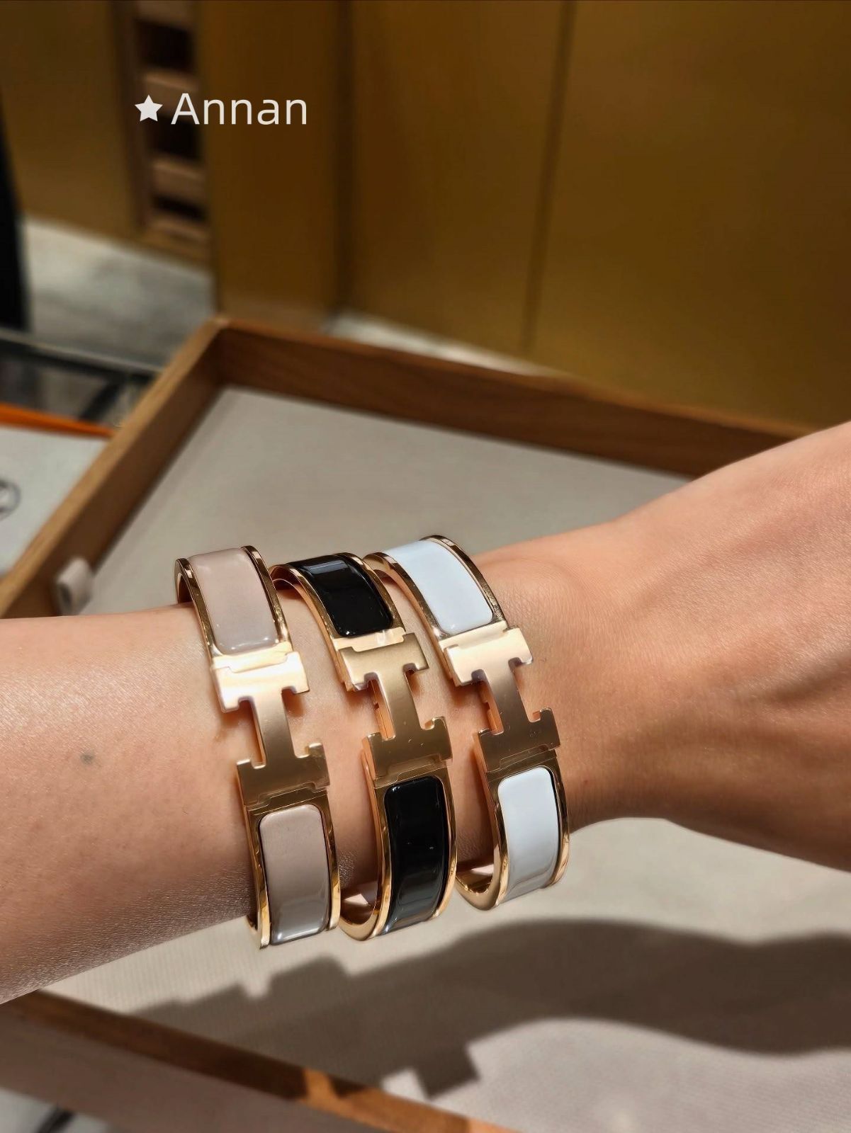 超美品 限定品新品 HERMES エルメス ブレスレット バングル リスト