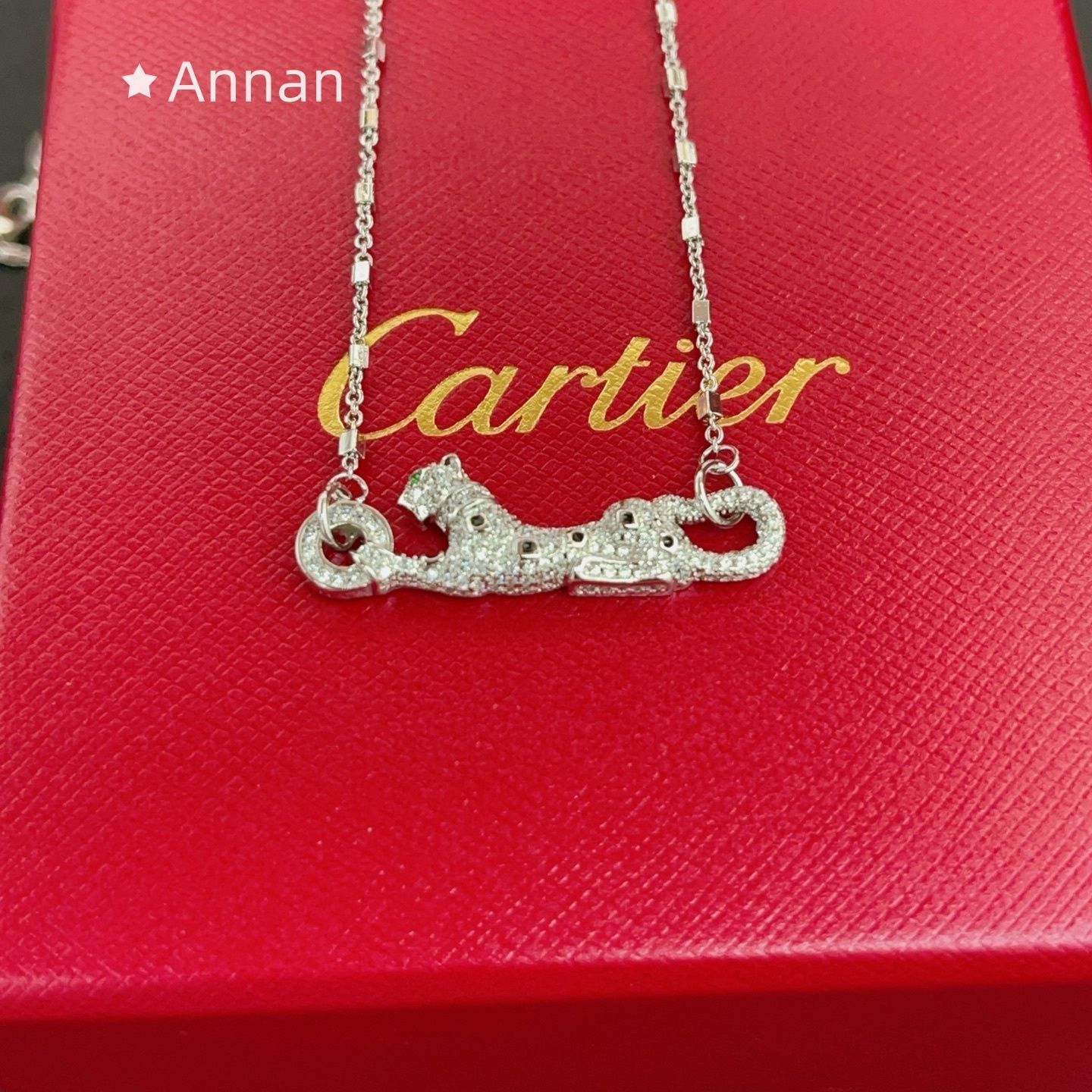 現行限定未使用に近い 新品 CARTIER カルティエ ネックレス レディース 結婚式 卒業式 清楚 イベント 入学式