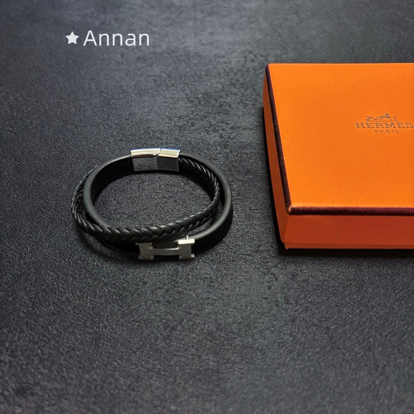 洒落 新品 HERMES エルメス ブレスレット バングル リストバンド