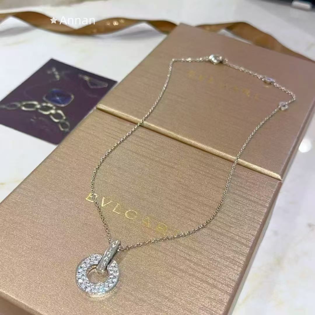 人気 超美品新品 BVLGARI ブルガリ ガネックレス レディース 結婚式 卒業式 清楚 イベント 入学式
