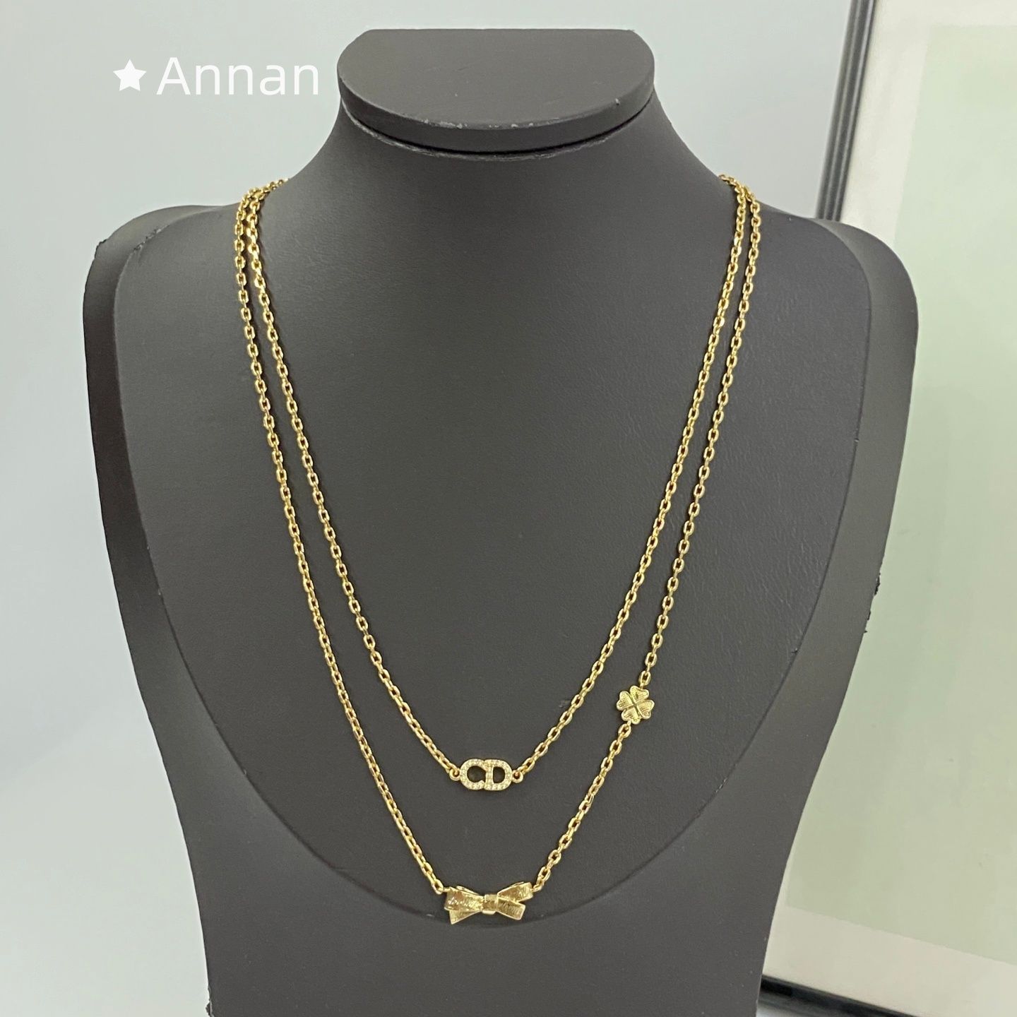 実用性 ★★ 新品 CHRISTIAN DIOR クリスチャン ディオール ネックレス レディース 結婚式 卒業式 清楚 イベント 入学式
