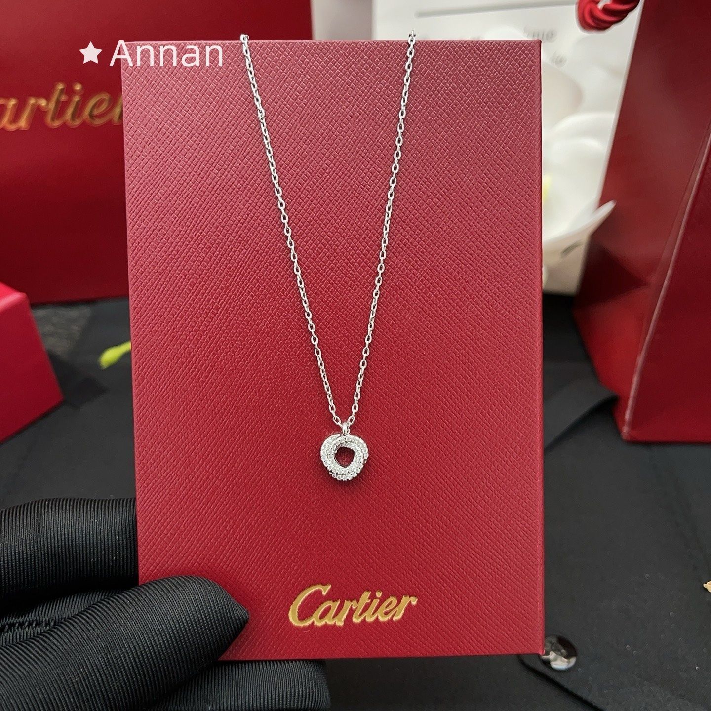 高級美品 状態良 新品 CARTIER カルティエ ネックレス レディース 結婚式 卒業式 清楚 イベント 入学式