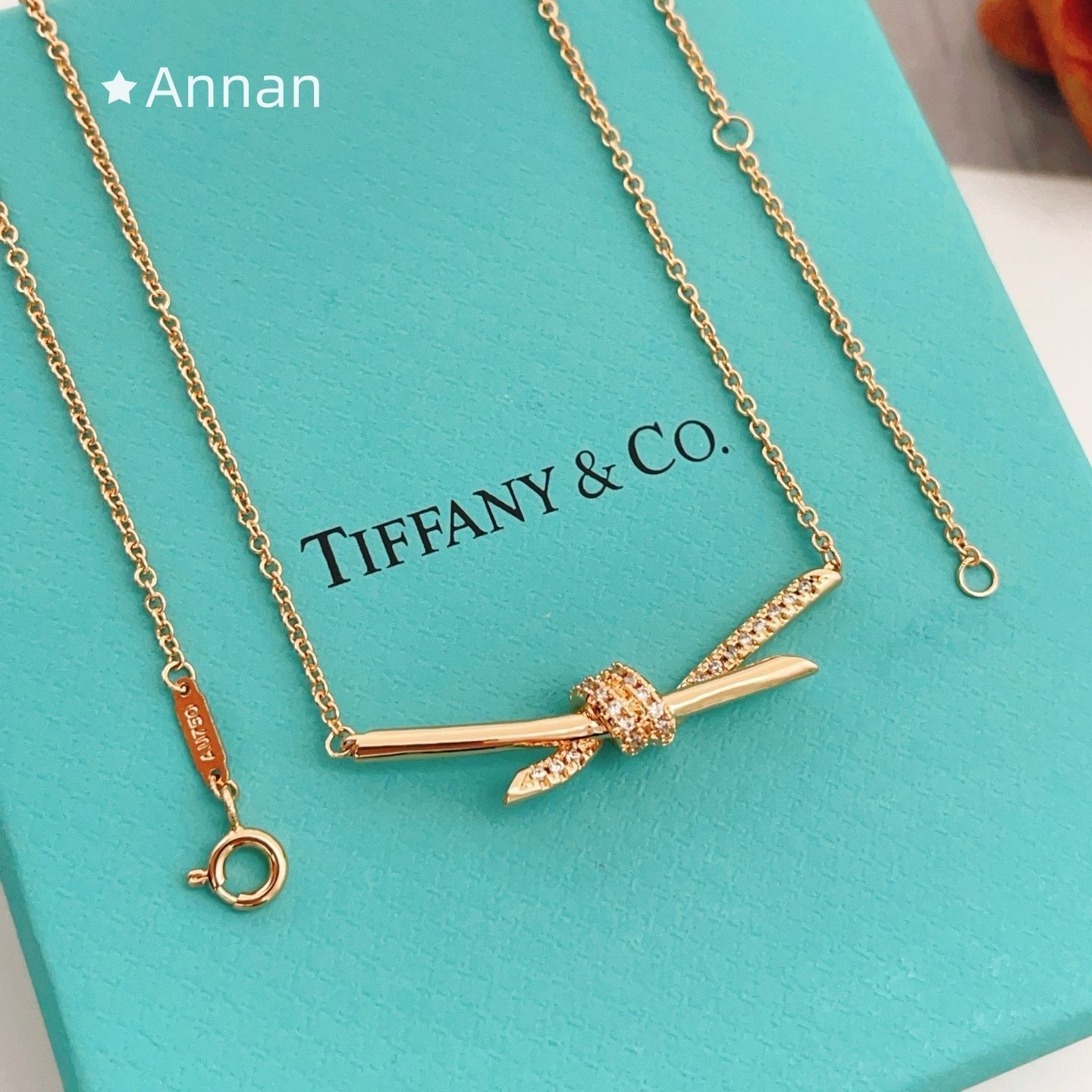 お洒落 極美品 新品 TIFFANY & CO. ティファニー ネックレス 