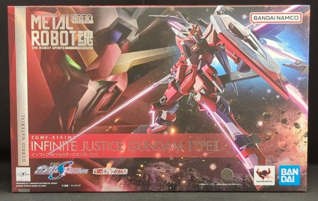 BANDAI SPIRITS METAL ROBOT魂 機動戦士ガンダムSEED FREEDOM インフィニットジャスティスガンダム弐式