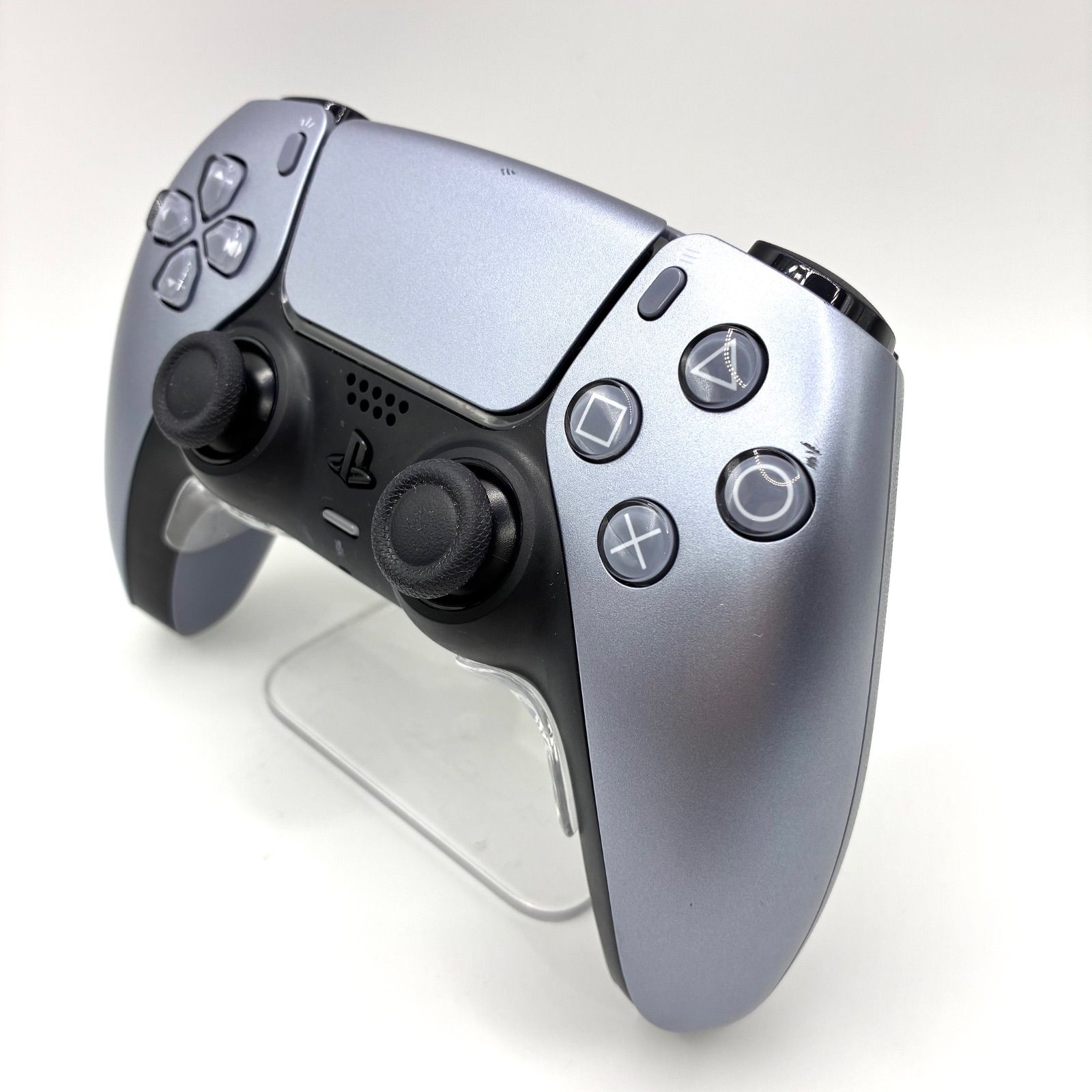 ps5コントローラー dualsense デュアルセンス スターリングシルバー