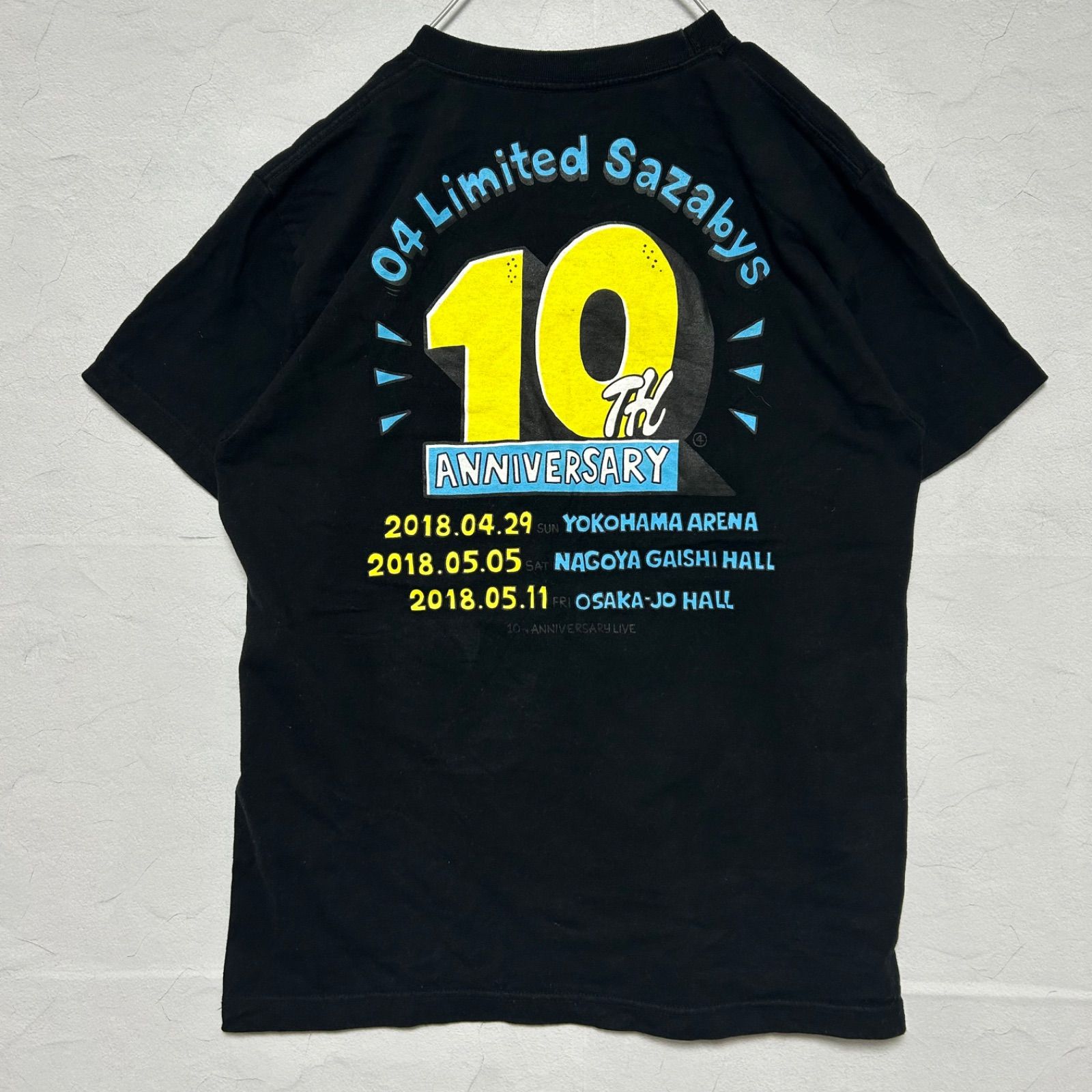 04 Limited Sazabys 10th Anniversary Tシャツ バンT M - メルカリ