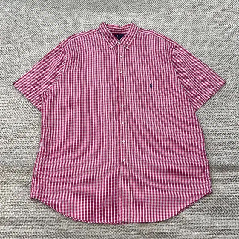 ポロラルフローレン チェック ハーフシャツ r3670 6,171円