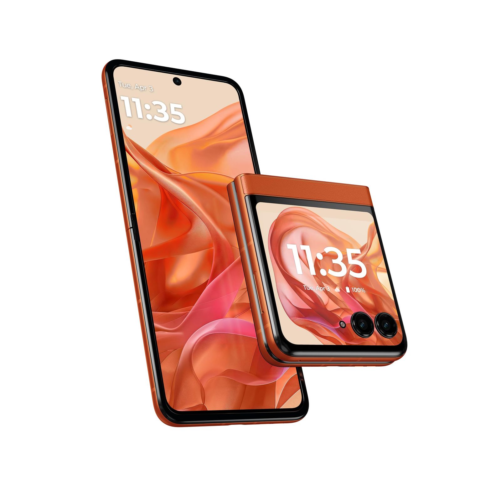 Motorola(モトローラ) motorola razr 50｜12GB/512GB｜スプリッツオレンジ｜SIMフリースマホ 本体 端末｜折りたたみスマホ｜NFC/FeliCa 対応｜正規代理店品｜6.9インチ｜有機EL｜FHD+｜I [スプリッツオレンジ]