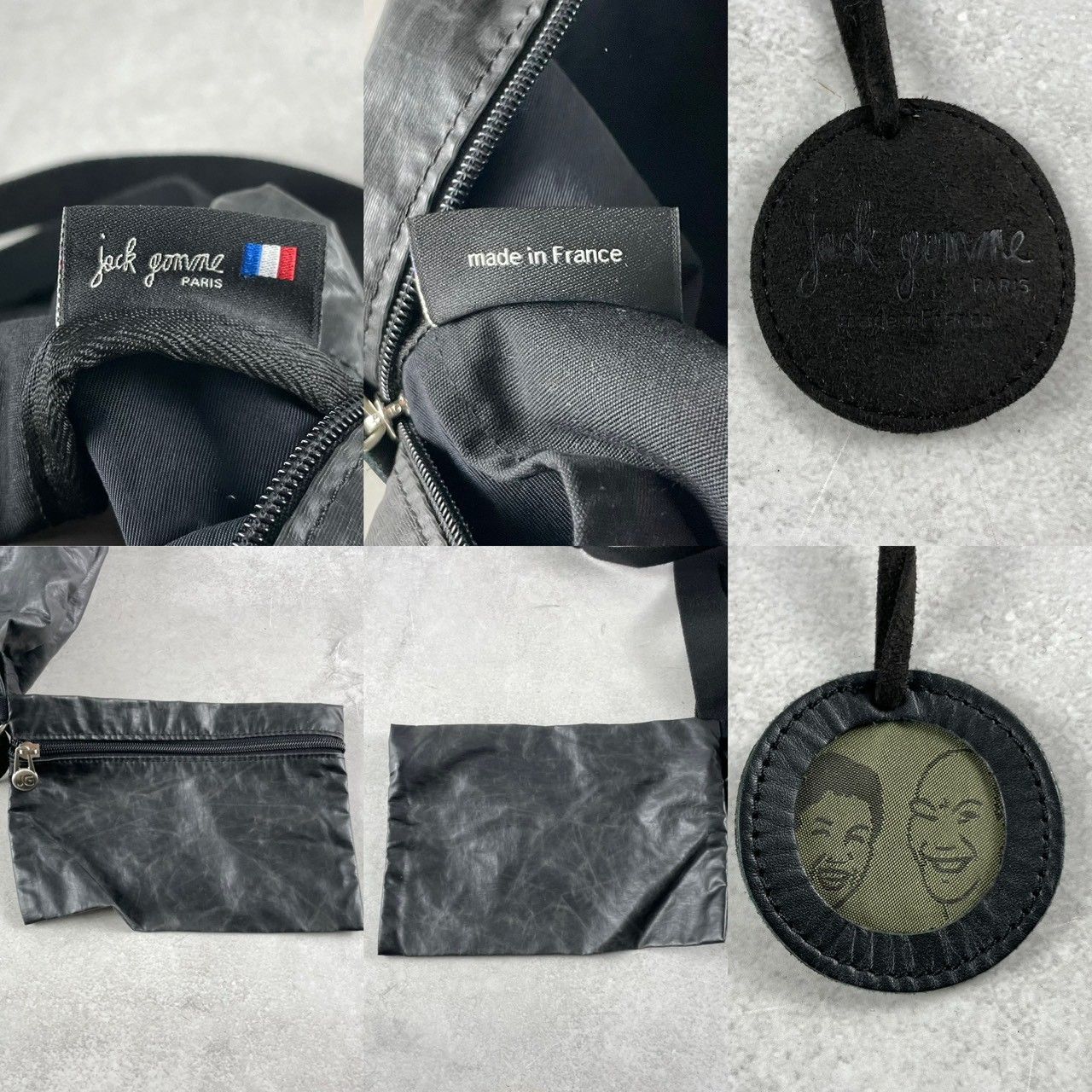 美品✨jack gomme ジャックゴム ボストンバッグ 2way ショルダーバッグ 