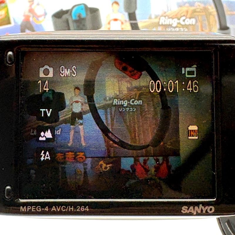 訳アリ特価】SANYO サンヨー DMX-CG9 Xacti ブラック デジタルムービー