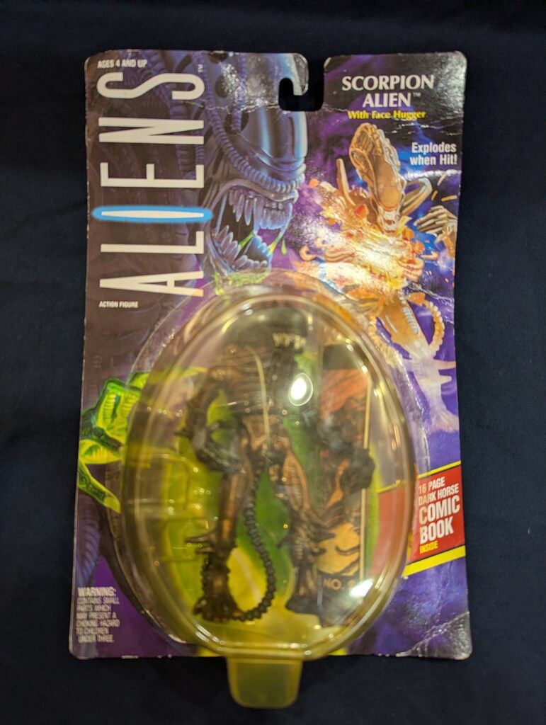 野村トーイ ALIENS ACTION FIGURE スコーピオンエイリアン