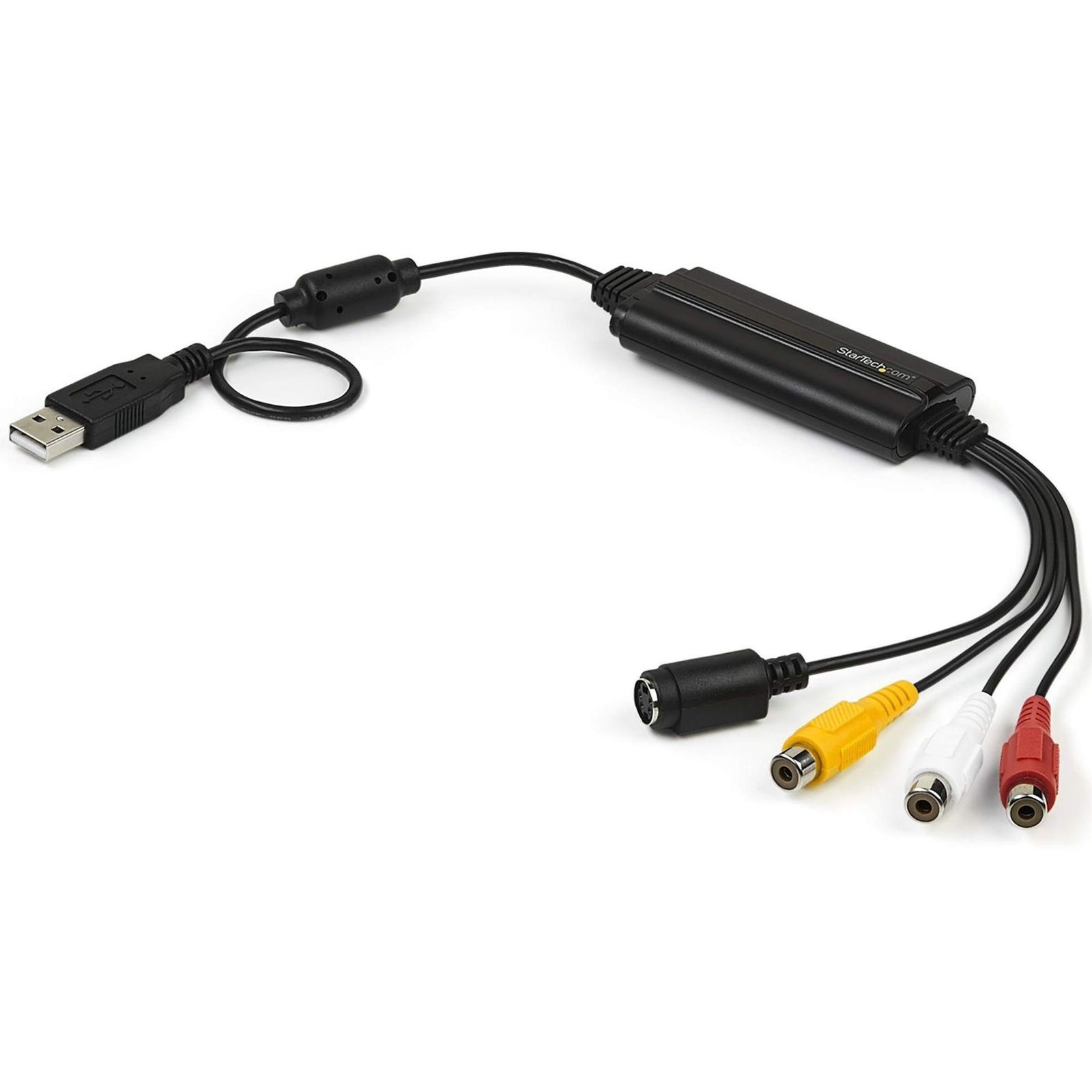 StarTech.com S端子&コンポジット - USB 2.0 ビデオキャプチャーケーブル ／ TWAIN対応 ／ アナログ デジタル コンバーター ／ Windows対応 SVID2USB232 6,467円